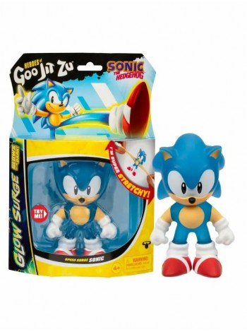 Гуджитсу Игрушка Соник Glow Surge тянущаяся фигурка GooJitZu (62880)