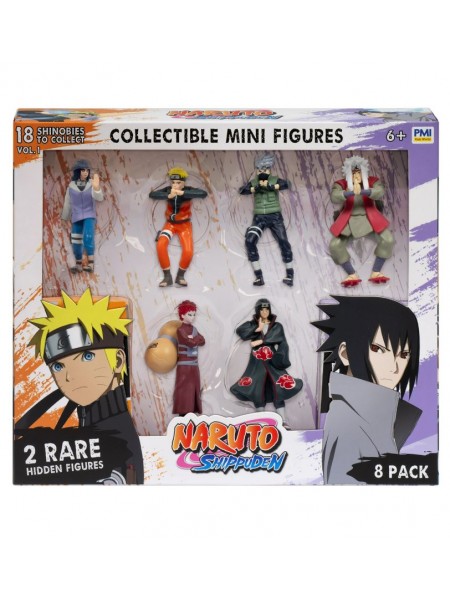 Наруто. Игровой набор из 8 фигурок 7 см. Naruto (65440)