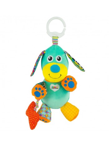 Ламаз Игрушка с подвесом интерактивная для малышей Щенок, звук Lamaze (65580)