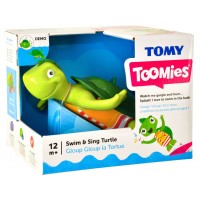Тумис Игрушка для ванны интерактивная Поющая черепашка, звук Toomies (65581)