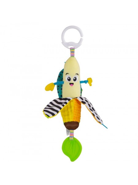 Ламаз Игрушка с подвесом развивающая для малышей Банан Lamaze (65957)