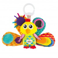 Ламаз Игрушка с подвесом развивающая для малышей Павлин Жак Lamaze (65959)