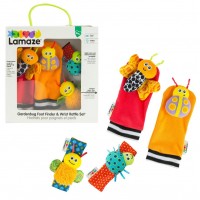 Ламаз Игровой набор погремушек на ручки и ножки Lamaze (65962)