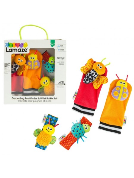 Ламаз Игровой набор погремушек на ручки и ножки Lamaze (65962)