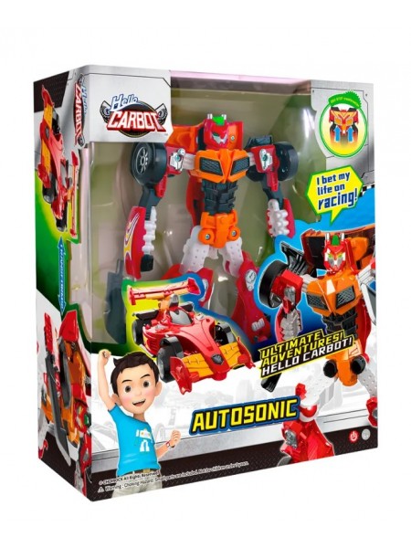 Карбот. Auto Sonic трансформер 20 см, S5. Hello Carbot (66038)