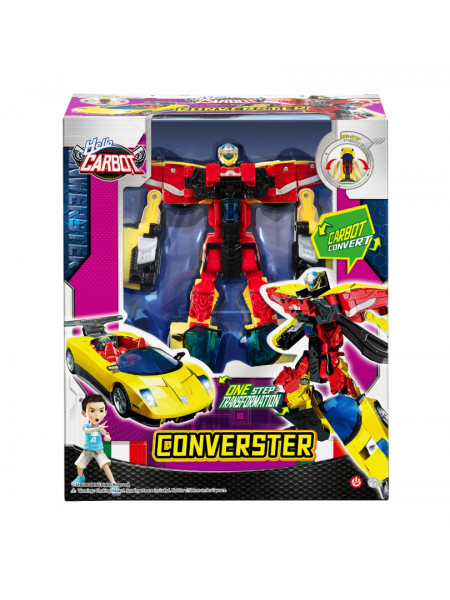 Карбот. Converster трансформер 19 см, S6. Hello Carbot (66065)