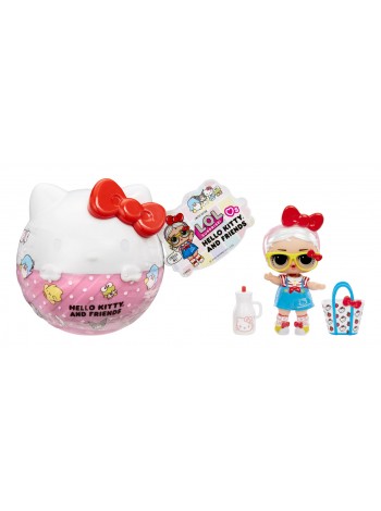 Детский игровой набор ЛОЛ СЮРПРАЙЗ Кукла в шаре Hello Kitty & Friends с аксессуарами L.O.L. SURPRISE! (66249)