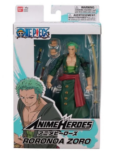 Бандай. Экшн-фигурка Ван Пис Зоро 17 см. Bandai (67772)
