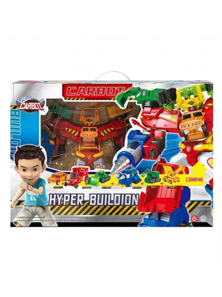 Карбот. Hyper Buildion трансформер 38 см, S5. Hello Carbot (68112)