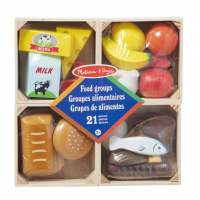 Мелисса и Даг. Игровой набор деревянный Продукты. Melissa&Doug (68626)