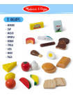 Мелисса и Даг. Игровой набор деревянный Продукты. Melissa&Doug (68626)