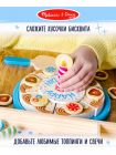 Мелисса и Даг. Игровой набор деревянный Торт с липучками. Melissa&Doug (68628)