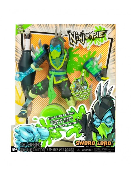 Ниндзомби. Игровой набор фигурка со слаймом Сворд Лорд. Ninjombie (68757)