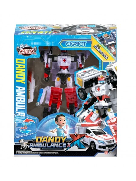 Карбот. Dandy Ambulance X трансформер Стандарт 21 см, S9 Hello Carbot (73361)