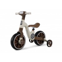 Детский беговел-велосипед HB-318  коричневый