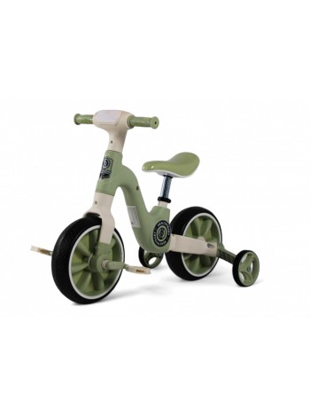 Детский беговел-велосипед HB-318 зеленый