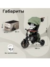 3-х колесный велосипед QPlay Comfo Max цвет: Green (T70)