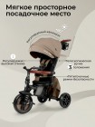 3-х колесный велосипед QPlay Comfo Max цвет: Brown (T70)