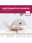 Детская игрушка-ночник (проектор) ZAZU "Кит Wally" со световыми и звуковыми эффектами цвет: голубой (ZA-WALLY-02)