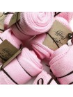 Детские колготки для малыша Huggy р. 105 цвет: розовый ажур