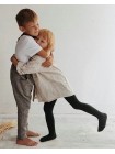 Детские колготки для малыша Huggy р. 105 цвет: черный