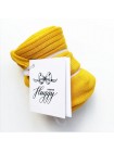 Детские колготки для малыша Huggy р. 105 цвет: горчица