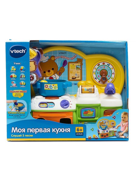Детская обучающая развивающая игрушка " Моя первая кухня " Vtech 123826