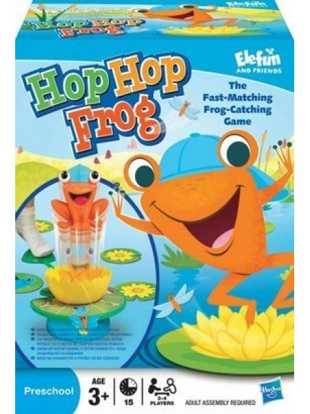 Детская комнатная активная игра " Забавный лягушонок " Hop Hop Frog Hasbro \ Хасбро 16937