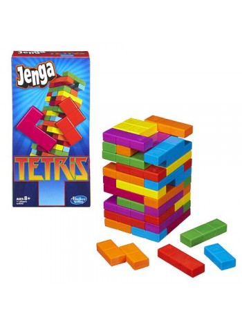 Детская комнатная настольная игра "  Дженьга тетрис " Hasbro \ Хасбро A4843 